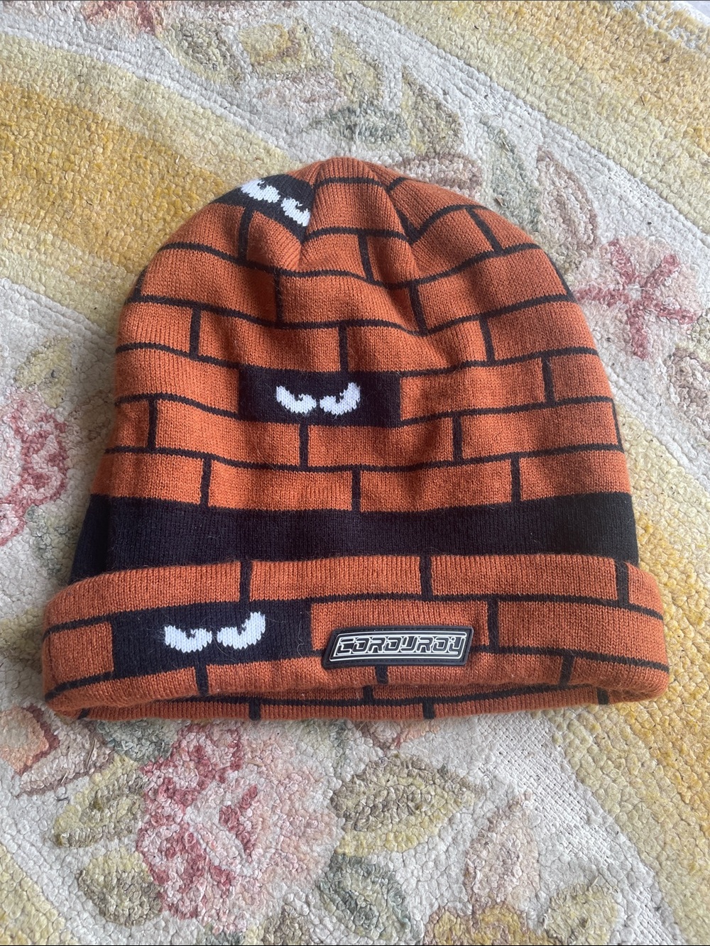 Corduroy hat